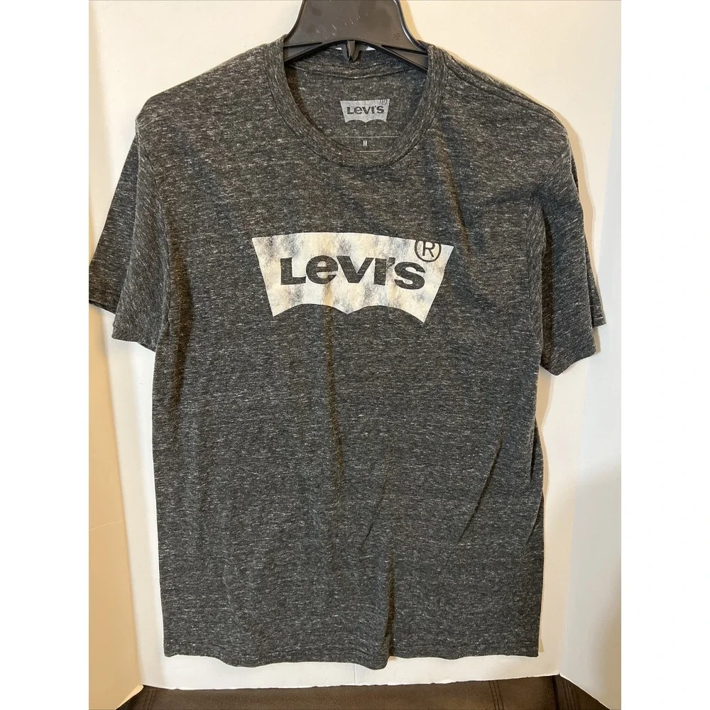 Vintage Levi's Spell Out‎ Logo T-Shirt Men's Size Medium